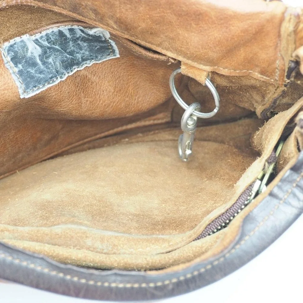 Handmade Artisan Leather Handbag Purse‎